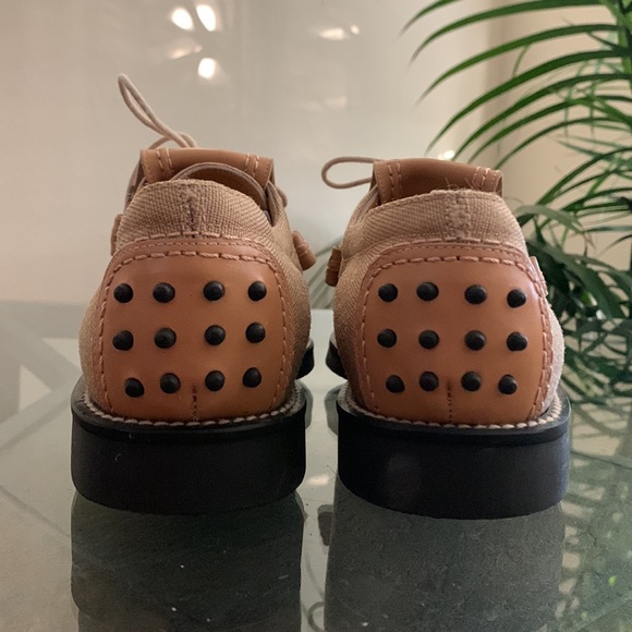 STUART WEITZMAN Sand Cordura Golf Shoes - Picture 10 of 12